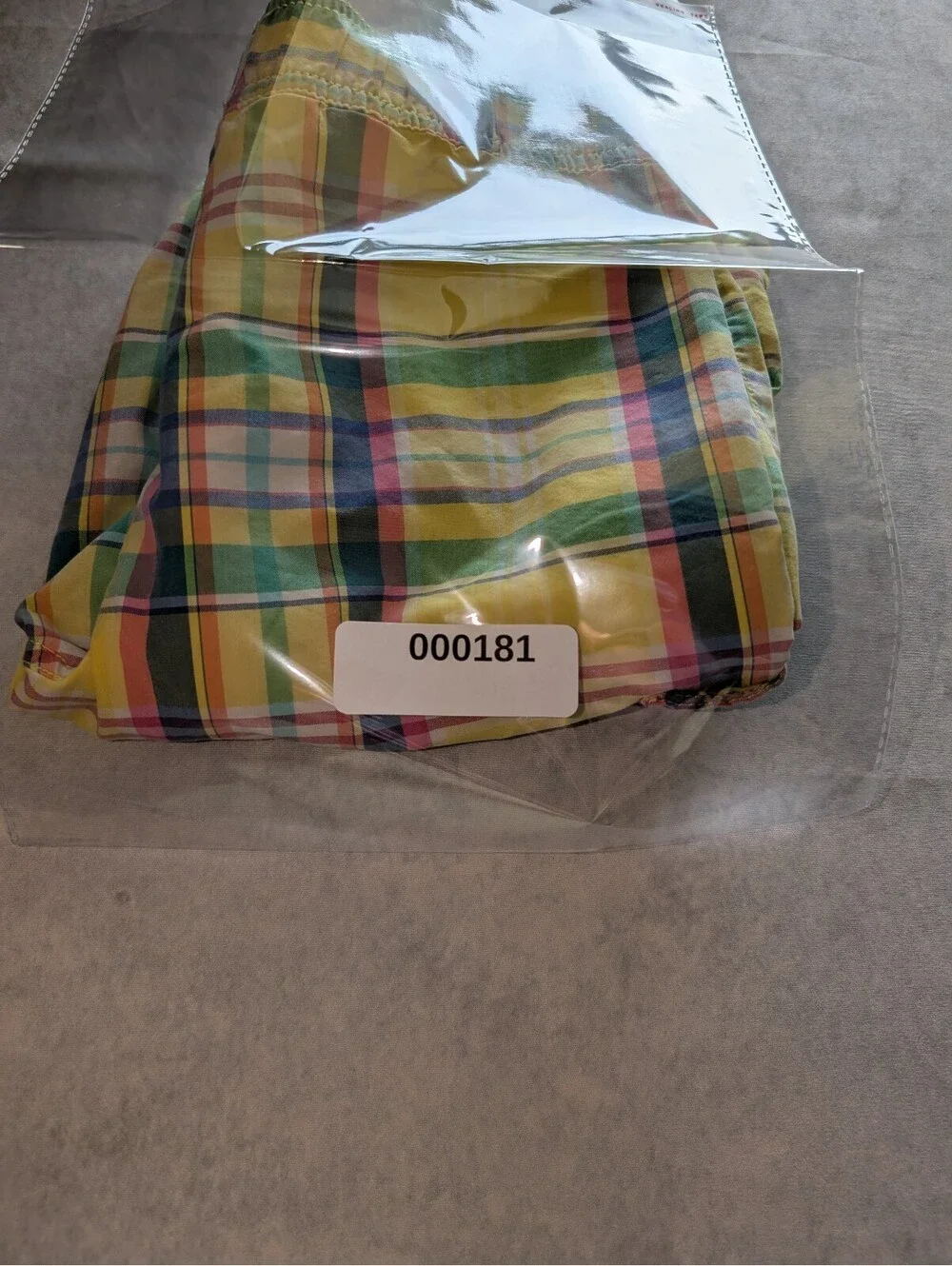 Vintage 90s/Y2K Polo Ralph Lauren Rainbow Madras Swim Trunks